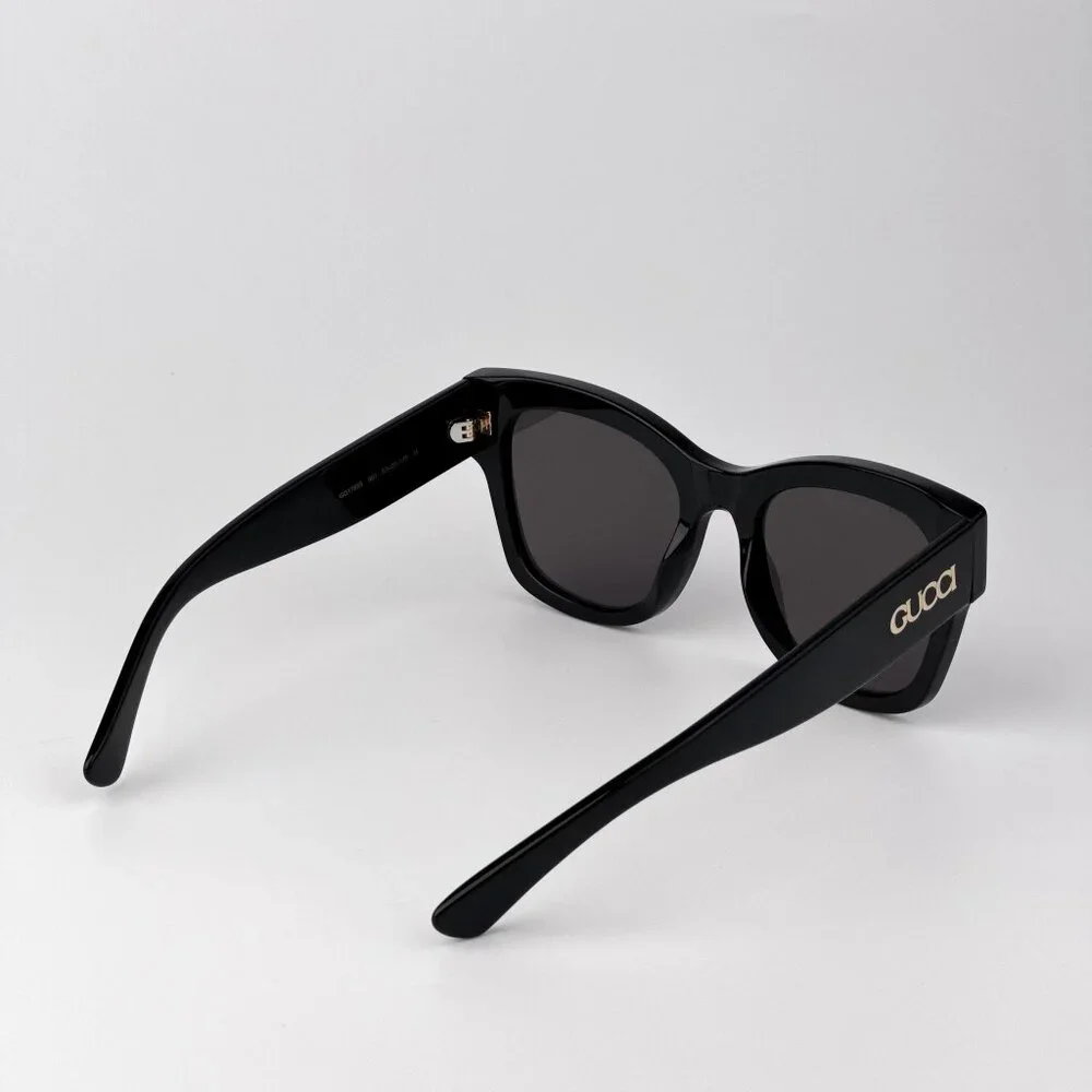 Gucci GG1789S Sunglasses – Black Square Frame Grey Lenses | Model GG1789S 001